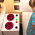 Play Kitchen Decals Stove Cooker Microwave Oven Stickers Vinyl Toy Stove Sticker DIY Replacement Kitchen Stickers Toy