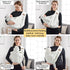 Baby Sling Carrier Newborn, Adjustable Easy Wearing Baby Nursing Warp Sling, New Mom Dad Soft Cotton Baby Front Holder