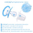 Set LittleForBig Bigshield Generation-II Adult Sized Pacifier Printed - Baby Cuties Pattern