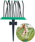 Super Soaker Lawn Sprinkler for Kids - Outdoor Toys with Wire Inserts in Each Tube to Direct Water Stream