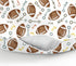 Neutral American Football Baby Nursing Pillow Covers for Boy Girl Cute Football Game Day Nursery Pillowcase