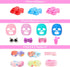 23 6 Sets 3 8 11.5 inch Pcs Doll Clothes and Accessories Including Bathrobes Pajamas, Towels, Headband, Slippers