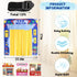 ComfyKit 4 Pcs Play Panel for Kids Couch Foam Sofa,Children Home Play Modular Couches Panel for Toddler(Play Couch not