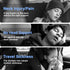 4-Way Car Headrest Pillow, Adjustable Car Headrest,Thickened Memory Foam Road Pal Headrest, Neck Support Pillow, U