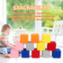 Foam Blocks for Toddlers, 12 Pieces Soft Building Blocks, Large Colourful Stacking Block Sets for Kids
