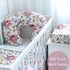 (2 Pack) Floral Minky Slipcover for Nursing Pillow - U Shape Cover for Baby Boy or Girl