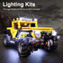 LED Light Kit for Lego Jeep Wrangler 42122, Compatible Lighting for Jeep Wrangler - Without Model (Remote Control