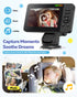 Elzeeo 1080P 32H Setup Wireless Baby Car Camera with Advanced Night Vision and Battery, No Wi-Fi Needed Easy Car Baby