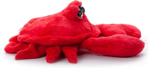 The Petting Zoo Crab Stuffed Animal, Bright Eye Ocean Animals, Red Crab Plush Toy 9 inches