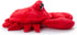 The Petting Zoo Crab Stuffed Animal, Bright Eye Ocean Animals, Red Crab Plush Toy 9 inches