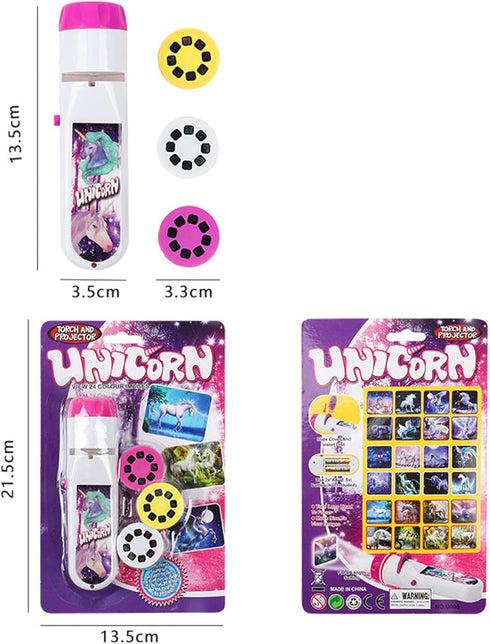 Georgie Porgy Children Projector Toys - Educational Science Set Wall Ceiling Tent Torch Flashlight for Kids