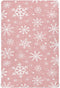 J JOYSAY Christmas Snowflakes Fitted Crib Sheet for Boys Girls Baby Crib Sheet Crib