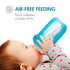 Boon Nursh Reusable Replacement Pouch - Collapsible Silicone Design, Stage 2 Medium Flow Baby Bottles, Gray, 8 Oz