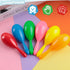 LovesTown 15PCS Mini Plastic Maracas, Colorful Musical Instruments Noisemaker for Kids Party Favors