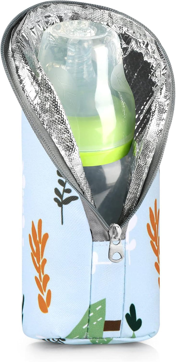 Accmor Baby Bottle Cooler Tote Bags, Insulated Breastmilk Cooler Bag, Nursing Bottle