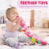 Infant Baby Musical Stuffed Animal Toys for 0-3-6-12 Months, Multi Sensory Toys with Crinkle and Rattles (Caterpillar,