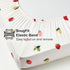 52" 28" BubblePanda Rayon Made from Bamboo Crib Sheets for Baby Boys Girls Neutral Soft Stretchy Fitted Crib Mattress