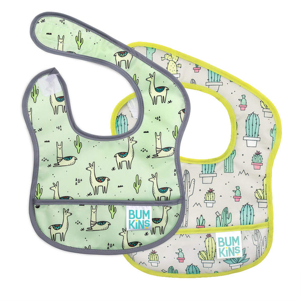 Bumkins Bibs, for Baby Girl or Boy, Infant 3-9 Months, Essential Must