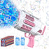 Bubble Machine Automatic Bubble Gun, Summer Beach Bubbles Blower for Kids Age 3-12, Birthday Wedding Party Favors Gifts