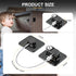 Fridge Lock, 2PCS Upgraded Refrigerator Lock for Freezer, Cabinets, Durable ABS with Adhesive Backing, Easy Install