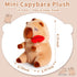 Backpack SASBSC Cute Capybara Plush Keychain Stuffed Animal Pendant for Back to School Gifts, Charm, Desk Decor