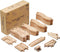 SainSmart Jr. Wooden Train Track 52 PCS, Track Expansion Compatible with All