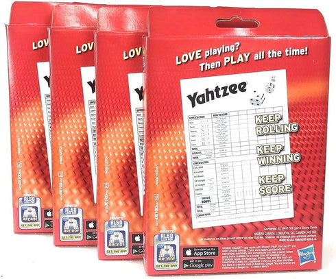 80-Sheet Yahtzee Score Cards - 4 Pack