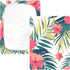 Bseiialft 52 28 Tropical Flowers Palm Leaves Crib Sheets for Boys Girls Soft and Breathable Cotton Baby Sheets