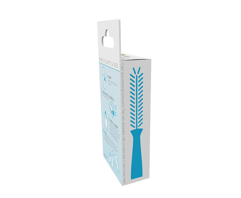 2-Piece Set Kiinde Twist Pouch Baby Bottle Nipple Brush for All Brands/Parts
