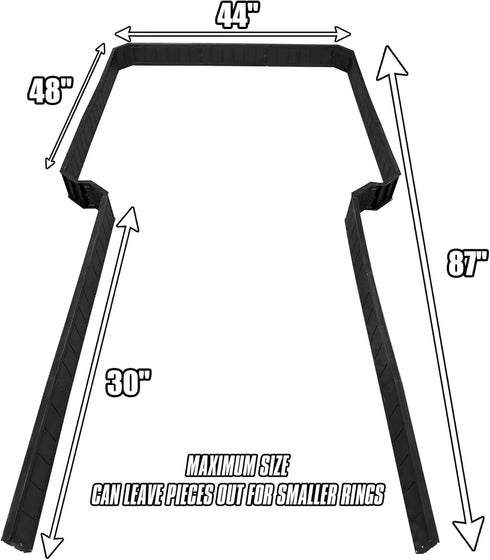 Ultimate Wrestling Ring Barricade Playset - Perfect for Wrestling Action Figures