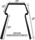Ultimate Wrestling Ring Barricade Playset - Perfect for Wrestling Action Figures