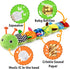 Baby Toys Musical Caterpillar, Soft Sensory Stuffed Animal with Crinkle and Rattles for Newborns 0-12 Months