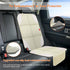 Car Seat Protector for Child Car Seat, 600D Fabric, 2 Pack Seat Protectors with Non-Slip Backing, Mesh Pockets