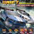 KAIMIO 1:24 4WD 2.4GHz 30KM/H (8606-White) Scale RC Drift Car High Speed Racing Sport Toy Car with LED Lights, Racing
