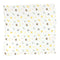 C.R Gibson Love You to The Moon Baby Swaddle Blanket - 100% Cotton, 40'' W x 40'' L