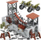 Finger Rock Military Base Series Small Suspension Building Set, WW2 Army Mini