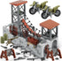 Finger Rock Military Base Series Small Suspension Building Set, WW2 Army Mini