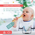 0-36 5 2 2 Bebecan Shielded Teething Tubes Baby Teething Relief Months, Anti-Choking Design, Clip-Attachable, BPA-Free