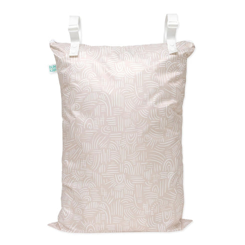 Bumkins Waterproof Hanging Wet Bag Large for Baby, Laundry, Dirty Clothes, Travel,