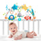 Jollybaby Musical Bassinet Stroller Crib Mobile Toy for Baby 0-6-12 Months, Infant