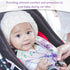 6.5 6.5 inch, Carseat Strap Covers for Babies, Soft Seatbelt Covers for Kids, Reversible Baby Car Seat Strap Covers