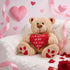 CaseTank 10 Inches Valentines Day Gifts for Her Kids: Teddy Bear Funny Cute Stuffed Animal Plush Present, Valentines