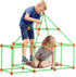 VEVOR Fort Building Kit for Kids, 85PCS Glow in The Dark STEM Toys, Educational Gift for 4-8 Year Olds
