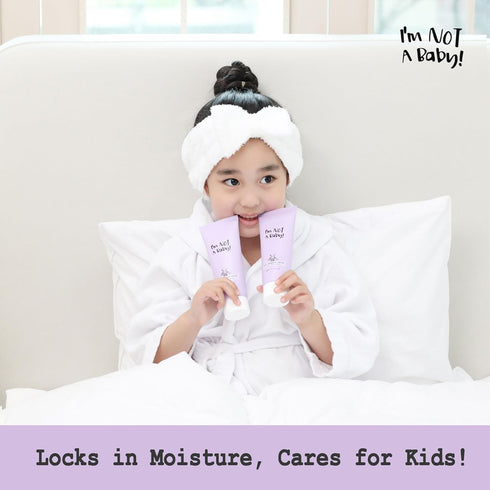 150ml 5fl oz Im Not a Baby Kids Lotion Goat Milk Hydrating Hyaluronic Acid Ceramide Intensive Lotion