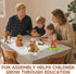 10-14,Micro (M3147) Capy-bara Mini Building Blocks for Kid,Party Favors for Kid Blocks Capy-bara Gift for Boys Girls