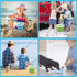 3L Jumbo Foldable Buckets, Silicone Sand Beach Toy Pails for Kids and Adults, Multi Use for Outdoor Activities