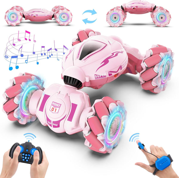 Dysaim Gesture RC Car, Gesture Sensing RC Stunt Car Toys for Kids