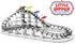 Little Dipper - 324 Pcs Building Brick Set, Gravity Powered Roller Coaster Model for STEM Learning