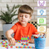 24 Pack Mini Fidget Snake Cube Puzzle Toys, Party Favors & Goodie Bag Fillers for Kids & Teens, Rainbow Colors