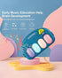 dearlomum Baby Play Mat Baby Gym, Funny Play Piano Tummy Time Activity Mat with 5 Sensory Toys, Music & Lights, New Blue